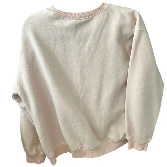 Tickled Teal Women's Oversized Sweatshirt L Multicolor "Wildflower" Graphic - Picture 2 of 6